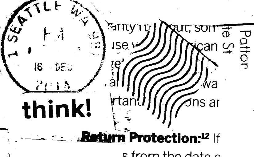 Junk mail bricolage&nbsp;(I)