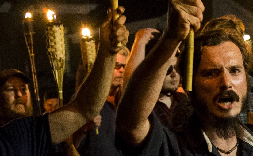 White Supremacists March with Torches in Charlottesville