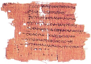 Sappho - Papyrus